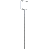 Sign frame | on  60 mm / 76 mm posts |  76 mm post | frame dimensions: 84 x 84 mm